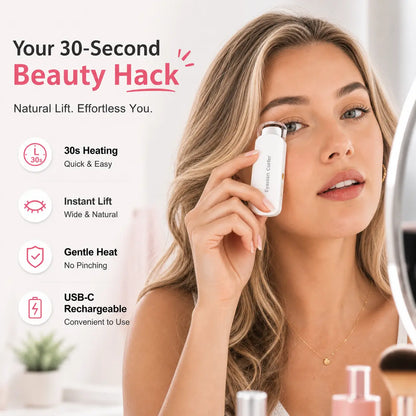 Thermal Eyelash Curler USB Rechargeable for Sensitive Skin