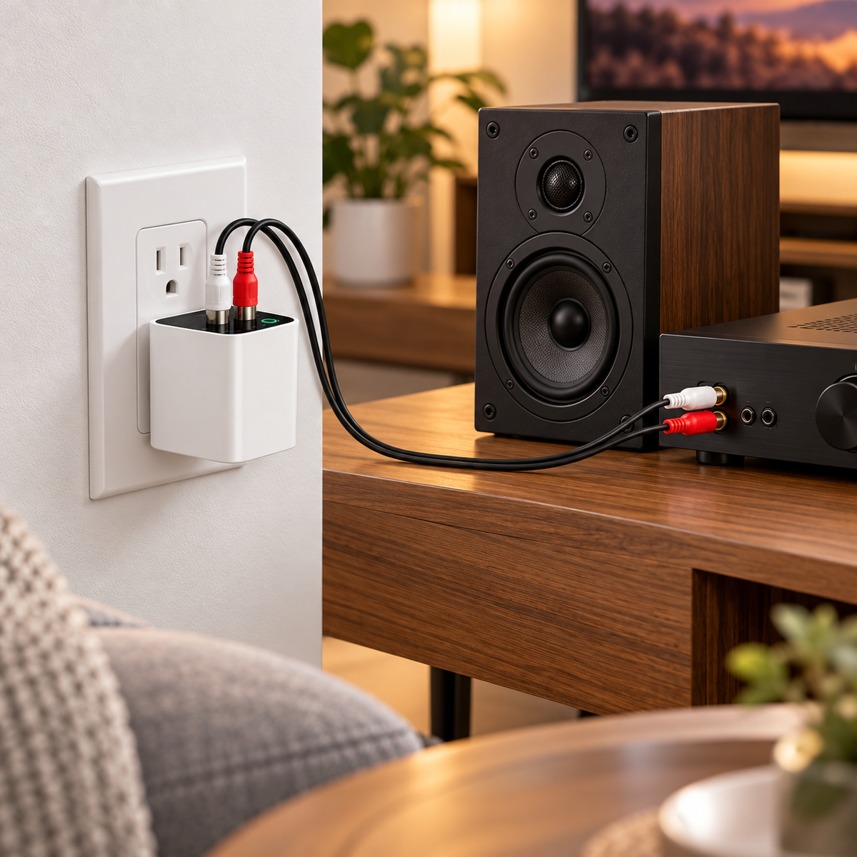 Bluetooth 6.0 Receiver – Upgrade Old Speakers to Wireless Audio