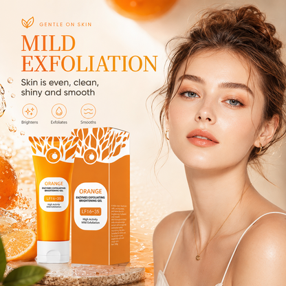 Orange Exfoliating Face and Body Gel Scrub