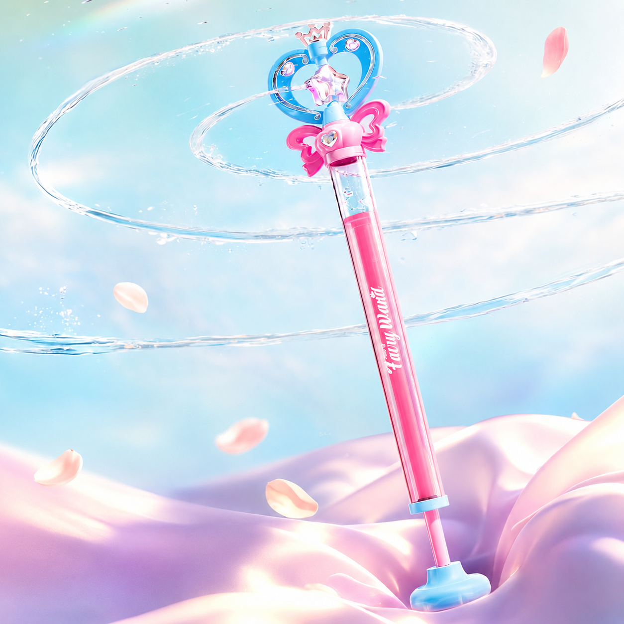Fairy Wand Shaped Kids Spiral Water Blaster