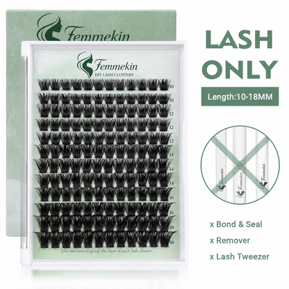 Femmekin Lash Clusters Kit - Soft Fluffy Lashes