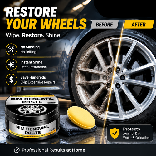 All In One Car Wheel Care and Restoration Paste
