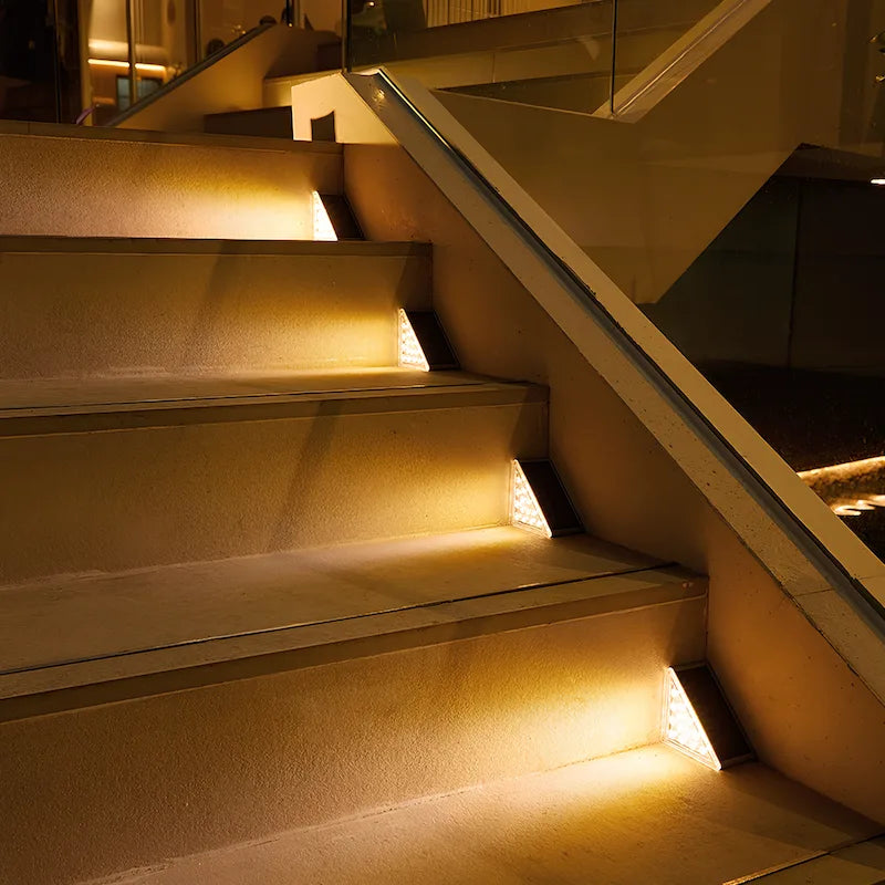 🎅Early Bird Christmas Sale - Solar Powered Stair Lights✨