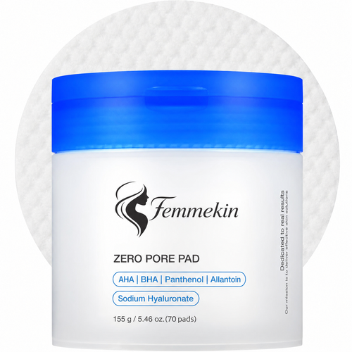 Zero Pore Pads (AHA + BHA) |  Korean No.1 Viral Toner Pads