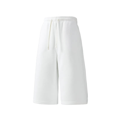 Slimming Baggy Sweat Capri Shorts for Sports & Fitness