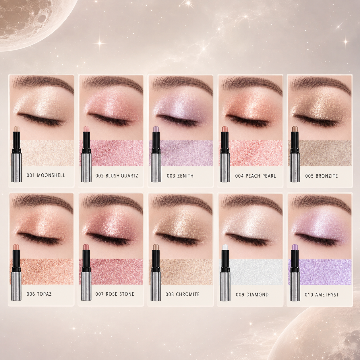 TIMEPHORIA Gel Eyeshadow Stick - Versatile Makeup Solution