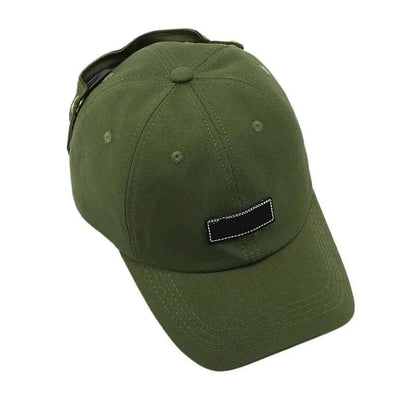 Vintage Baseball Cap with Flip Down Protective Goggles