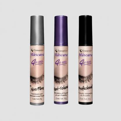 Femmekin Mascara Set of 3 Piece Bundle Set