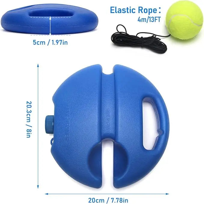 Tennis Training Kit 1 Set with 2  Balls & Ropes