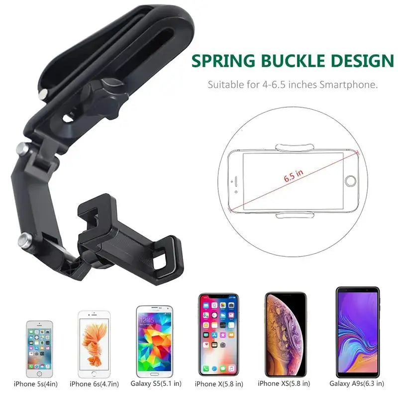 Joytutus Sun Visor Car Phone Holder - Adjustable & Rotatable