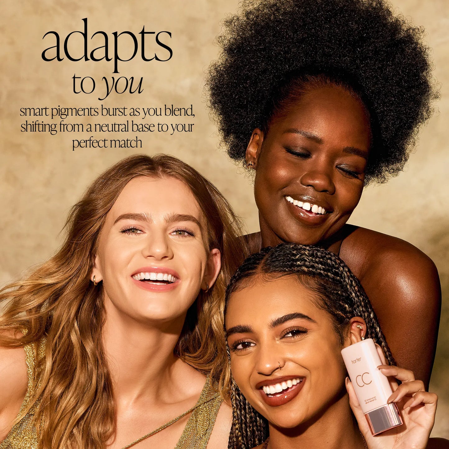 tarte summer skin essentials - CC color-correcting tinted serum + creaseless SPF 30 mineral setting powder