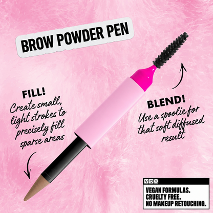 24H Long Lasting Eyebrow Powder Pen