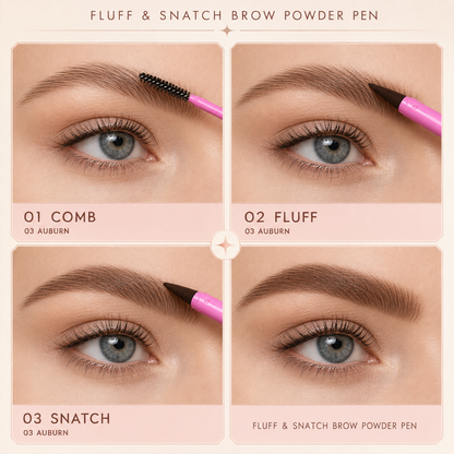 24H Long Lasting Eyebrow Powder Pen