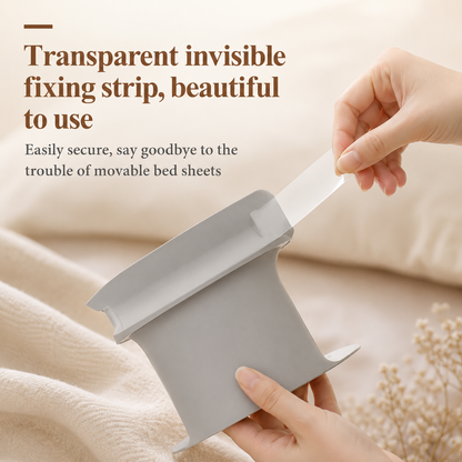 4pc Bed Sheet Holder Strips for Mattress - Secure Fit & No Slipping