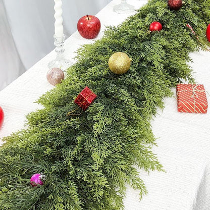 6FT Artificial Cedar Christmas Garland