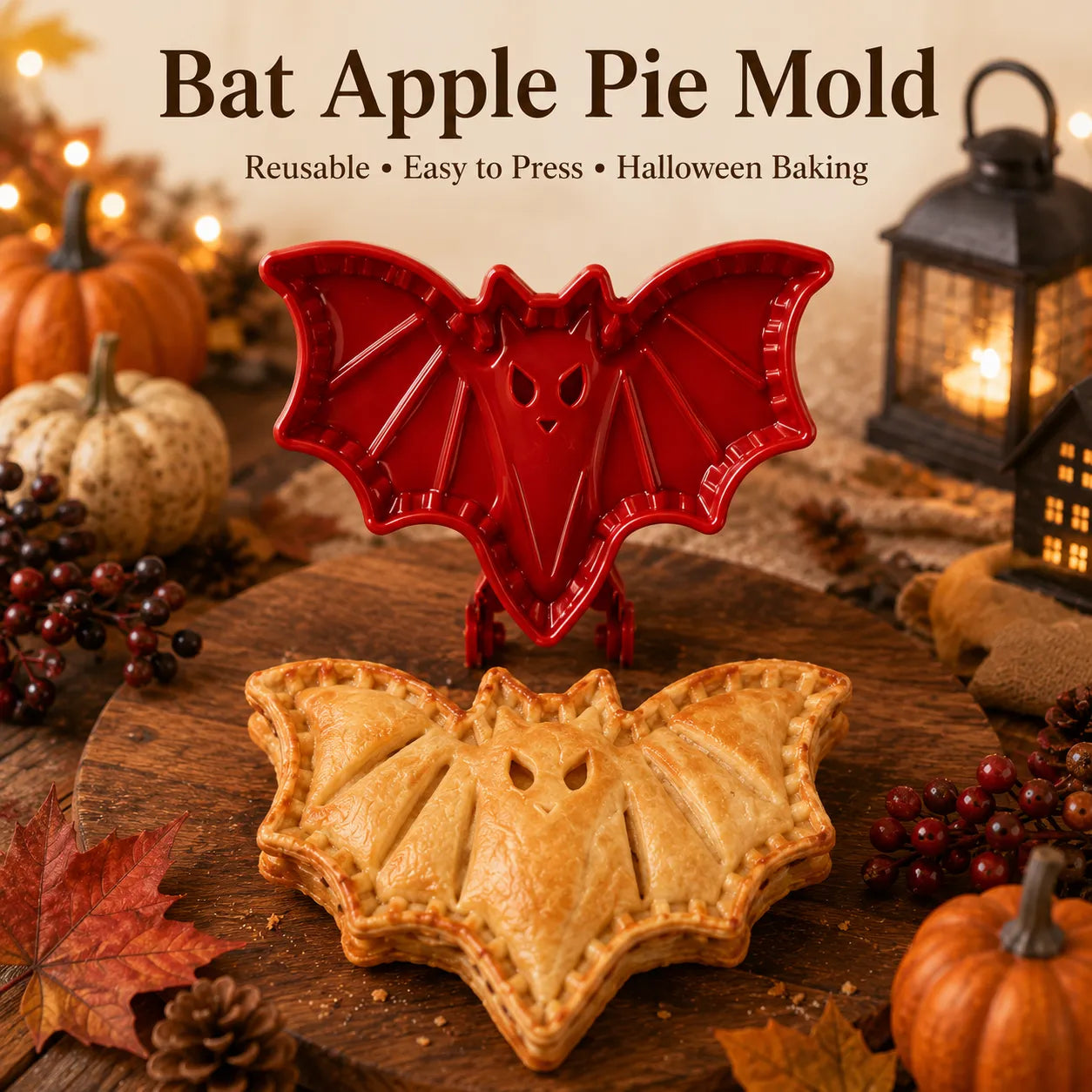 Early Bird Halloween🎃 8-Piece Halloween Mini Hand Pie Mold Set - BUY 1 GET 1 FREE ！