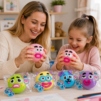 Funny Face Dog Squishy Stress Relief Toy