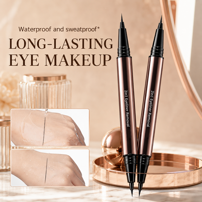 Dual-Ended 24H Waterproof Eyeliner