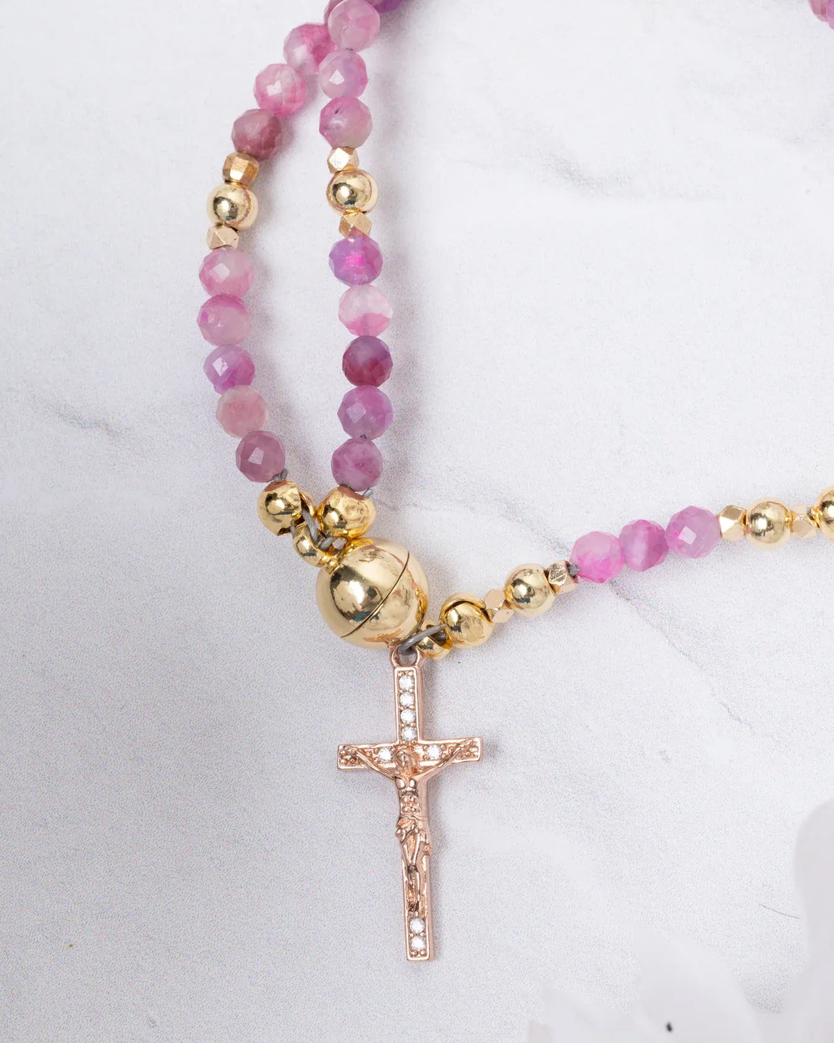 Handcrafted rosary bracelets -  A Warm Companion for Your Faith Journey📿