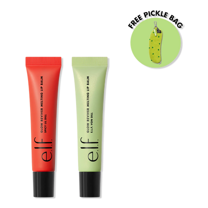 e.l.f. Cosmetics Glow Reviver Melting Lip Balm Pickle Duo