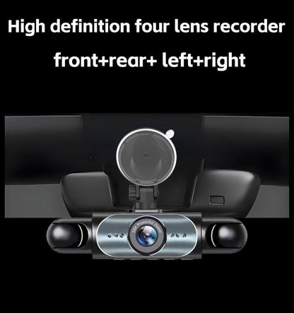 Full View Car Dash Cam System for Front and Rear Recording