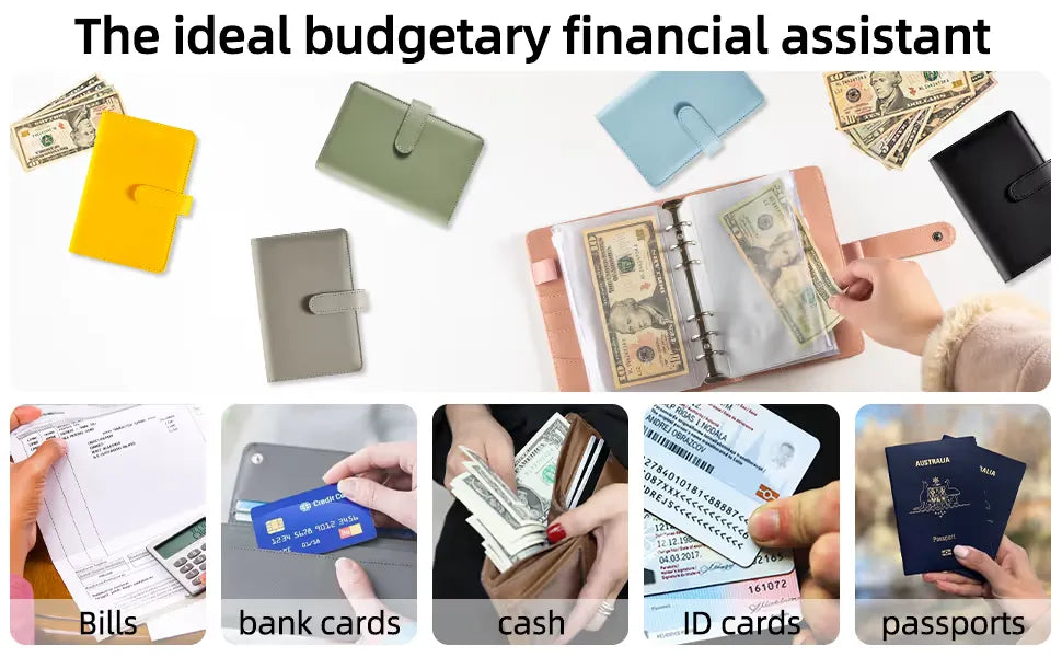 💰 12-Month Envelopes Money Saving Challenge Binder