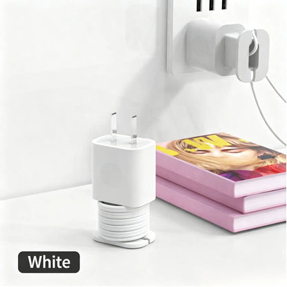Silicone Apple Charger Protector with Cord Wrap