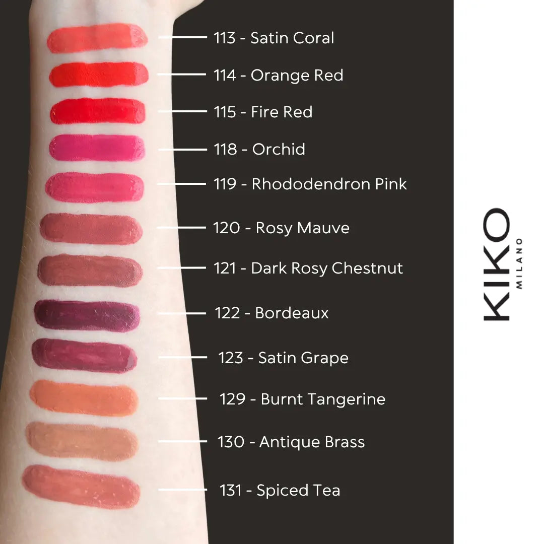 KIKO Milano Unlimited Double Touch Liquid Lipstick - Bright Finish