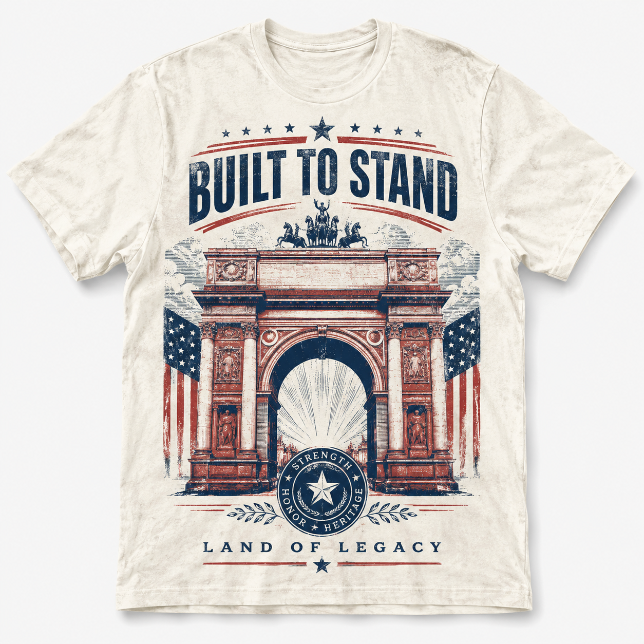 American Victory Arch Graphic T-Shirt
