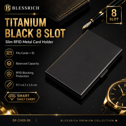 RFID Blocking Metal Card Holder