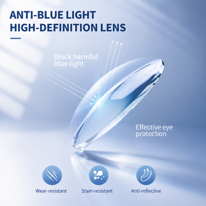 Frameless Diamond Cut Blue Light Reading Glasses For Men And Women