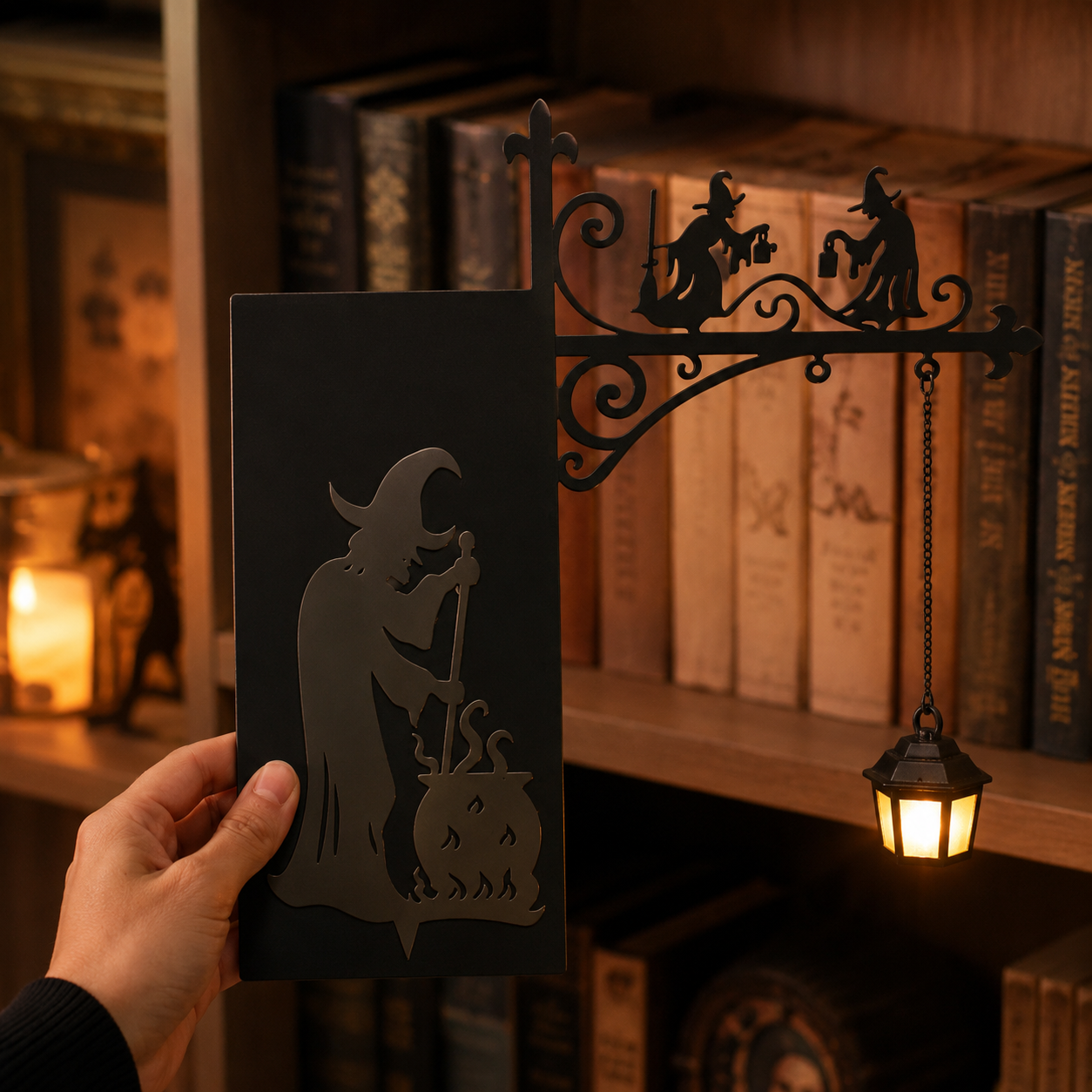 👻Ghost Bookshelf Lantern
