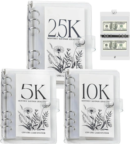 💰 12-Month Envelopes Money Saving Challenge Binder