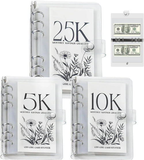 💰 12-Month Envelopes Money Saving Challenge Binder