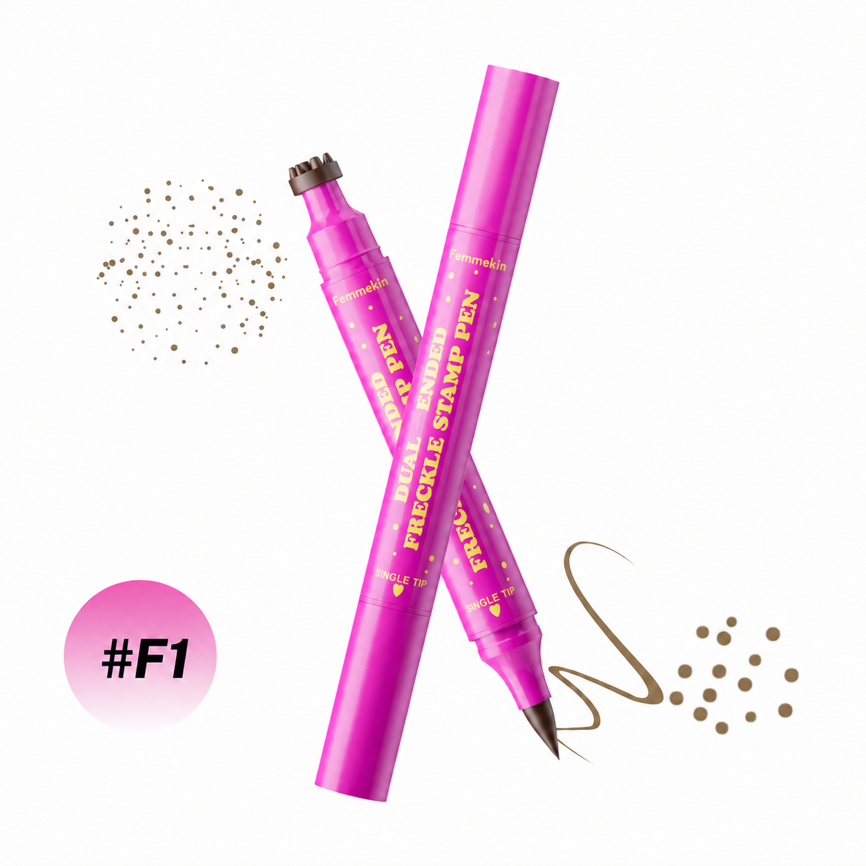 3-in-1 Dual-Ended Waterproof Freckles Pen