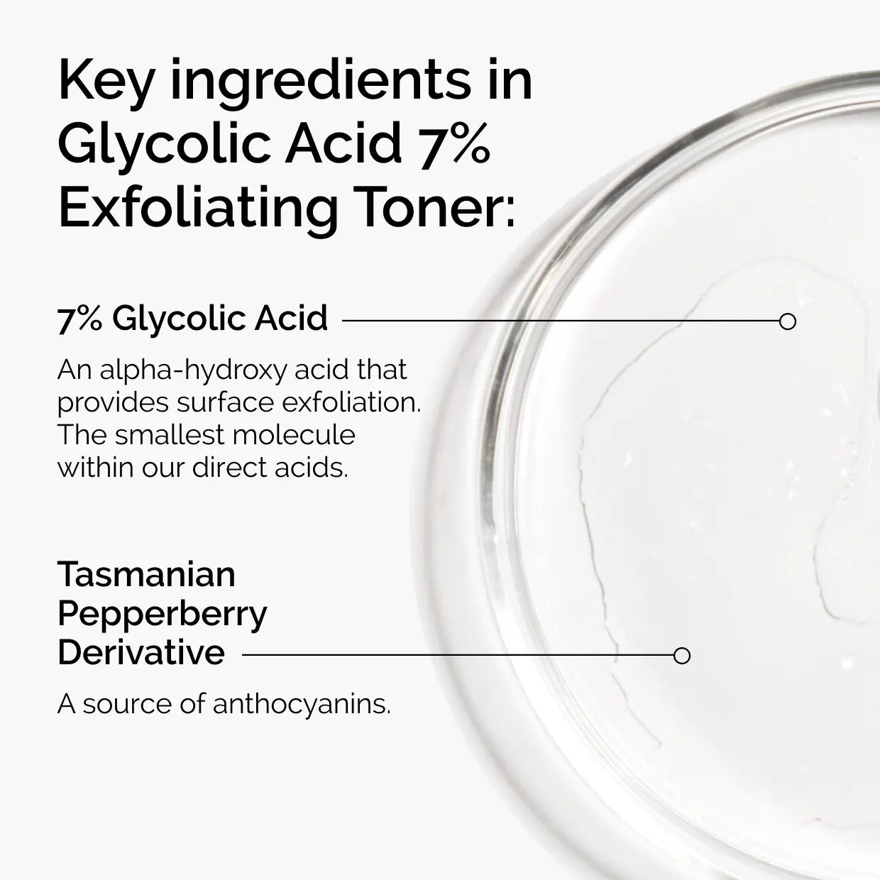 The Ordinary Glycolic Acid 7% Exfoliating Toner for Brightening Skin