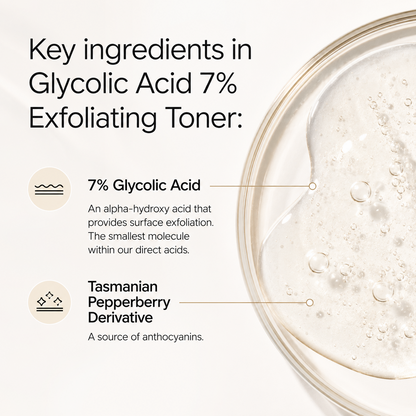 7% Glycolic Acid Exfoliating Toner