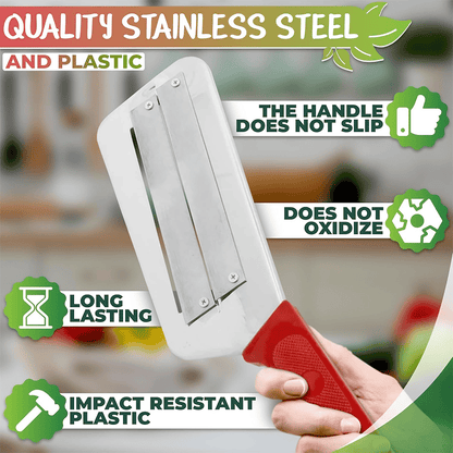 🔥Upgraded Stainless Steel Double-layer Slicer