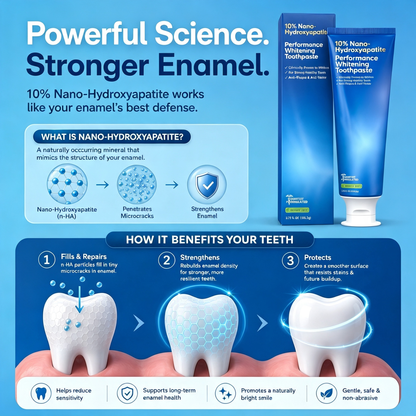 Nano Hydroxyapatite Whitening Toothpaste