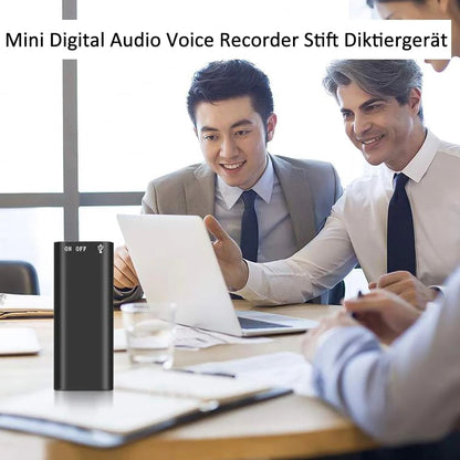 🎙️🔥 3-IN-1 Mini Voice Recorder – Smart Sound Capture, Compact & Easy to Use, Long Battery Life 🔋