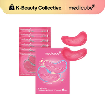 [NEW] [medicube] PDRN Pink Collagen Jelly Eye Mask | Hydrogel Eye Patches with PDRN, Collagen, NAD | Refreshing for Puffy, Tired Eyes | Firming for Look of Wrinkles, Fine Lines | Korean Skincare (6/28/50 Pairs)