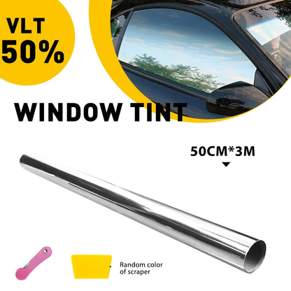 300CM Uncut Window Tint Film - 1% to 70% VLT Options