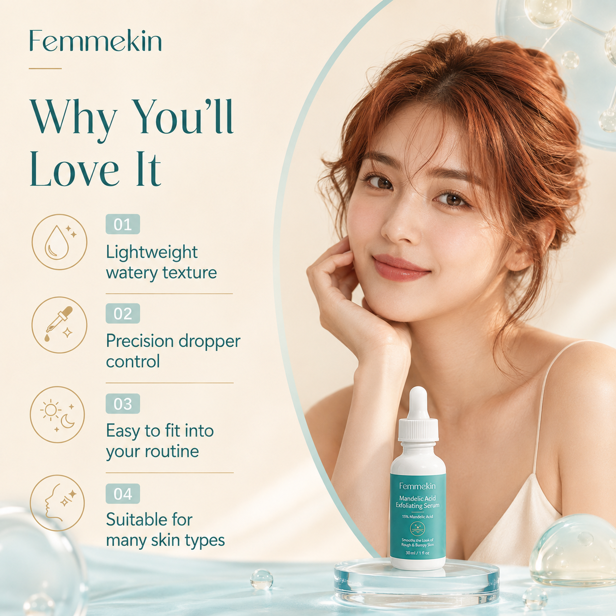 Femmekin Exfoliating Serum for the Body