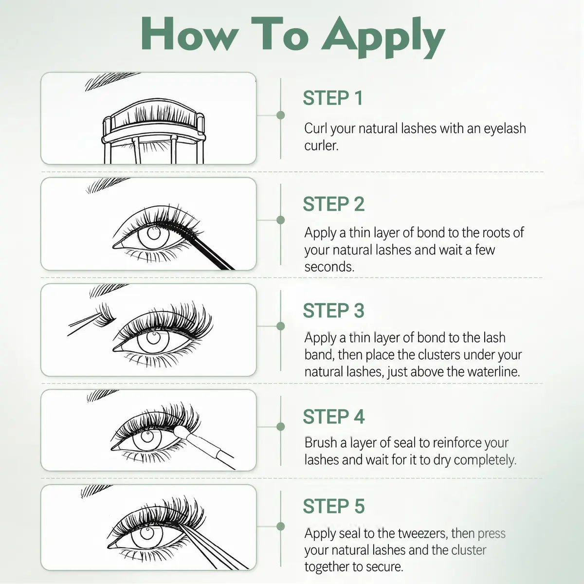 Femmekin Lash Clusters Kit - Soft Fluffy Lashes