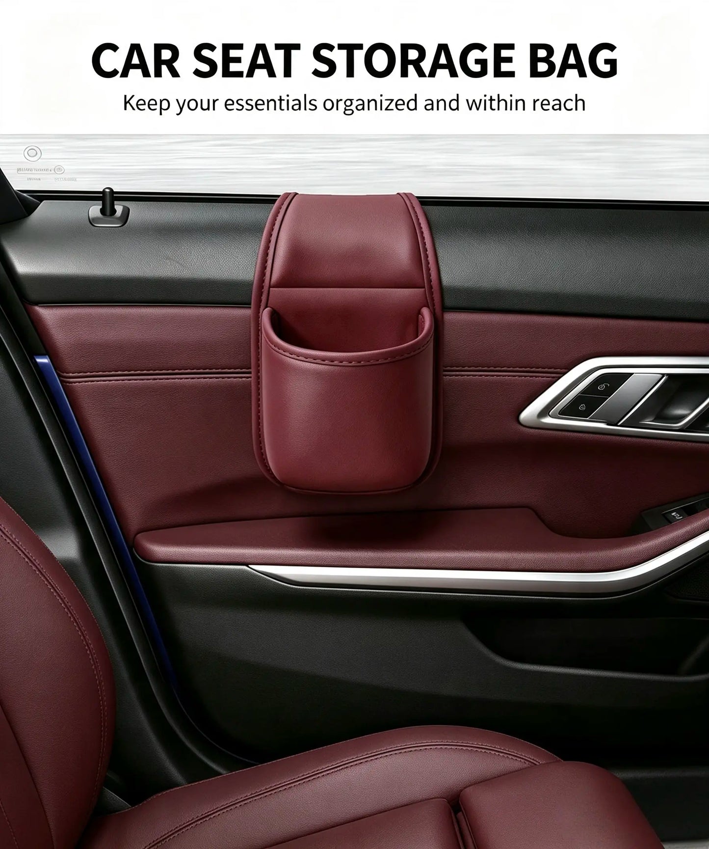 📱 TRENDING NOW | Car Phone Storage Pocket – Slim Adhesive Organizer for Phones, Keys, Cards, Tickets & Sunglasses