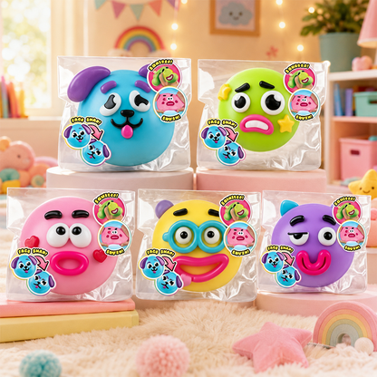 Funny Face Dog Squishy Stress Relief Toy