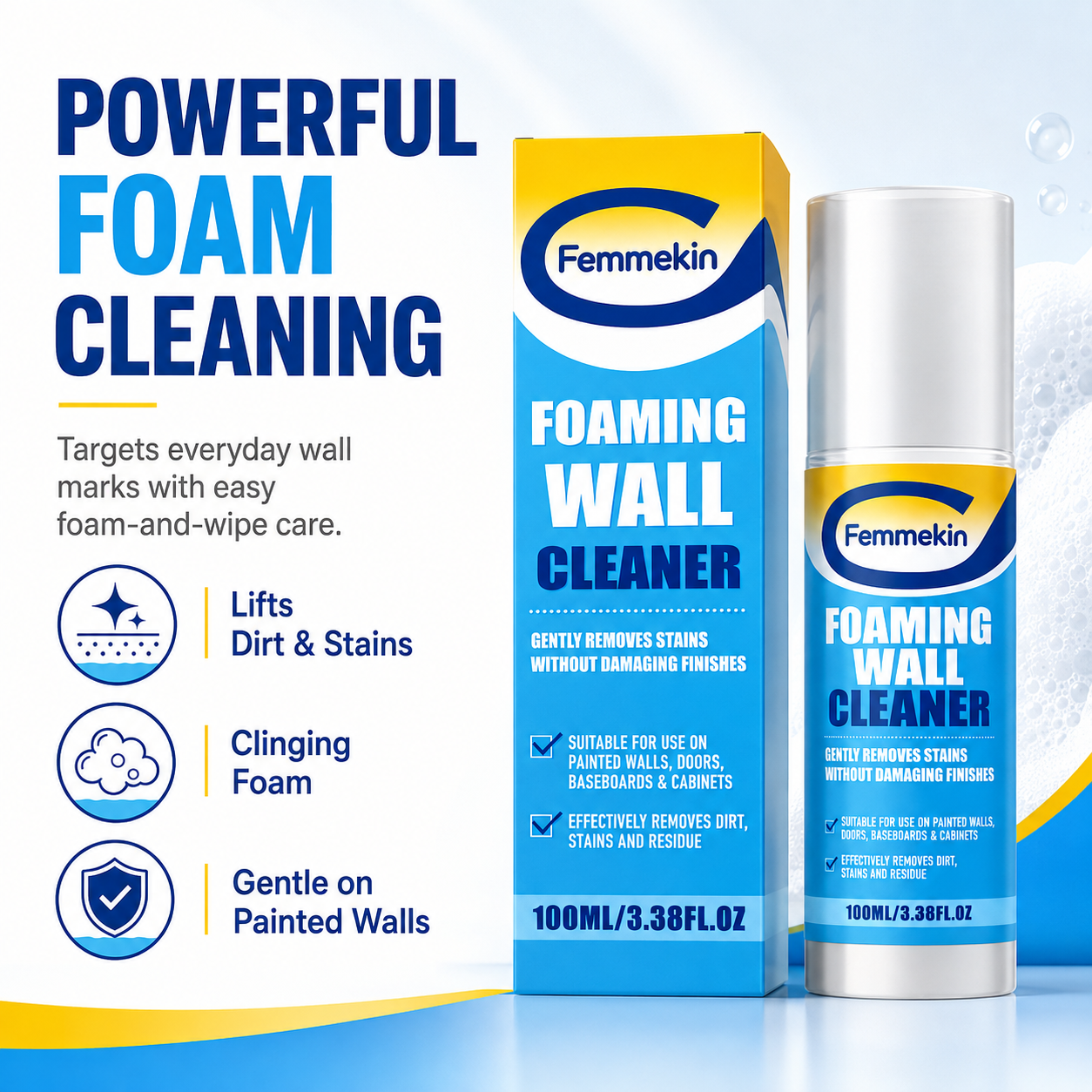 Femmekin Foaming Wall Cleaner