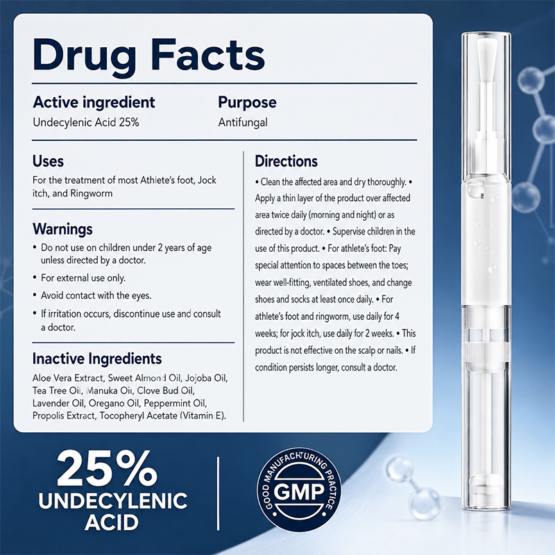 Antifungal Pen with 25% Undecylenic Acid
