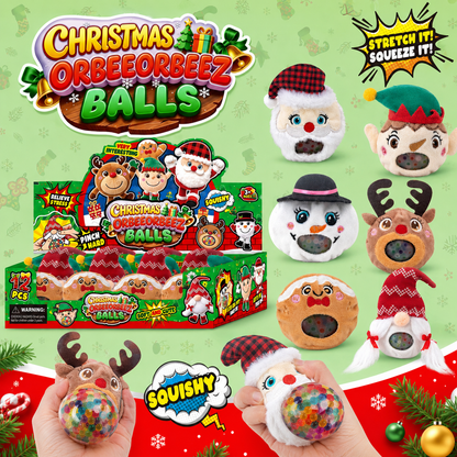 🎁 Holiday Squeeze Stress Toys ✨