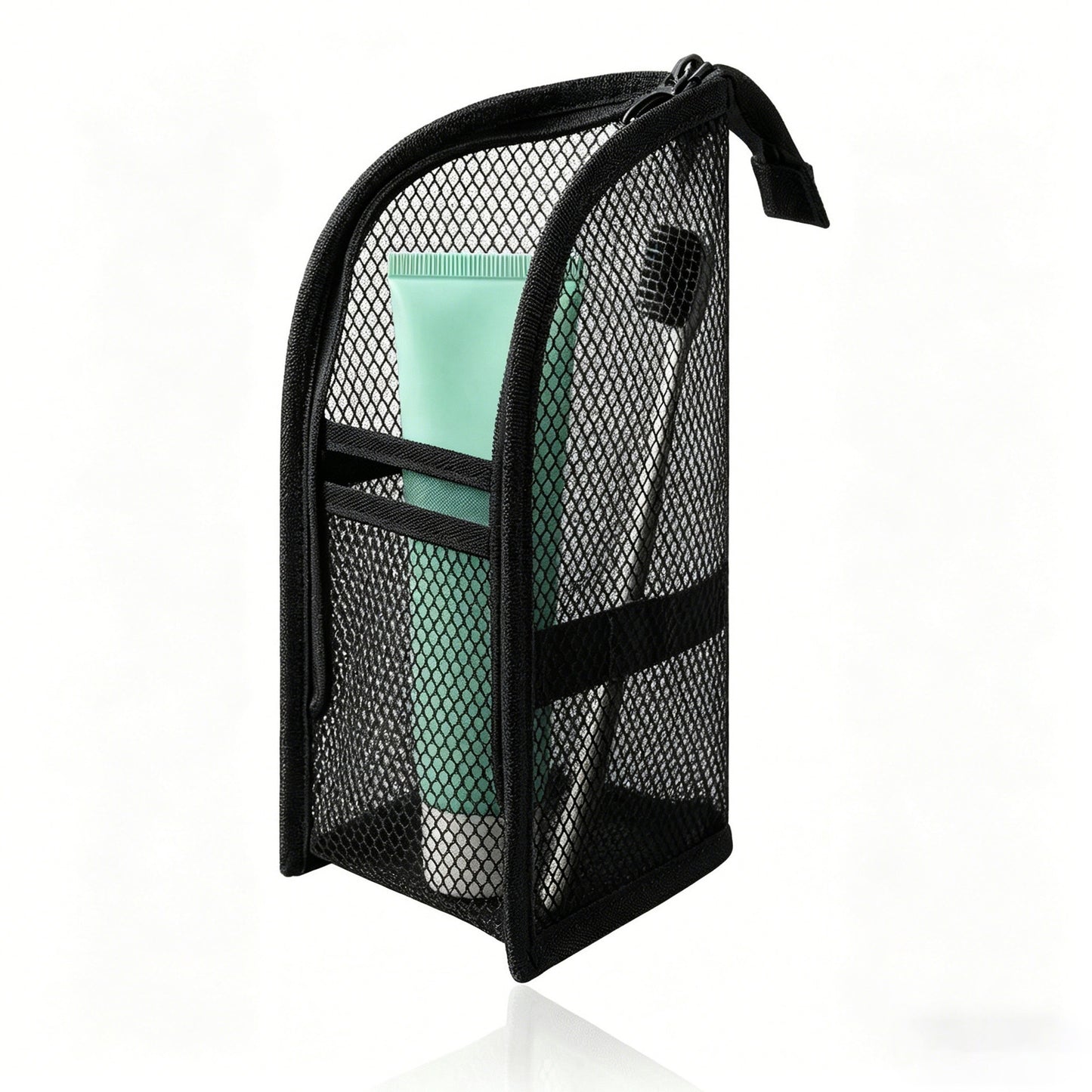 Mesh Zipper Toiletry Storage Pouch